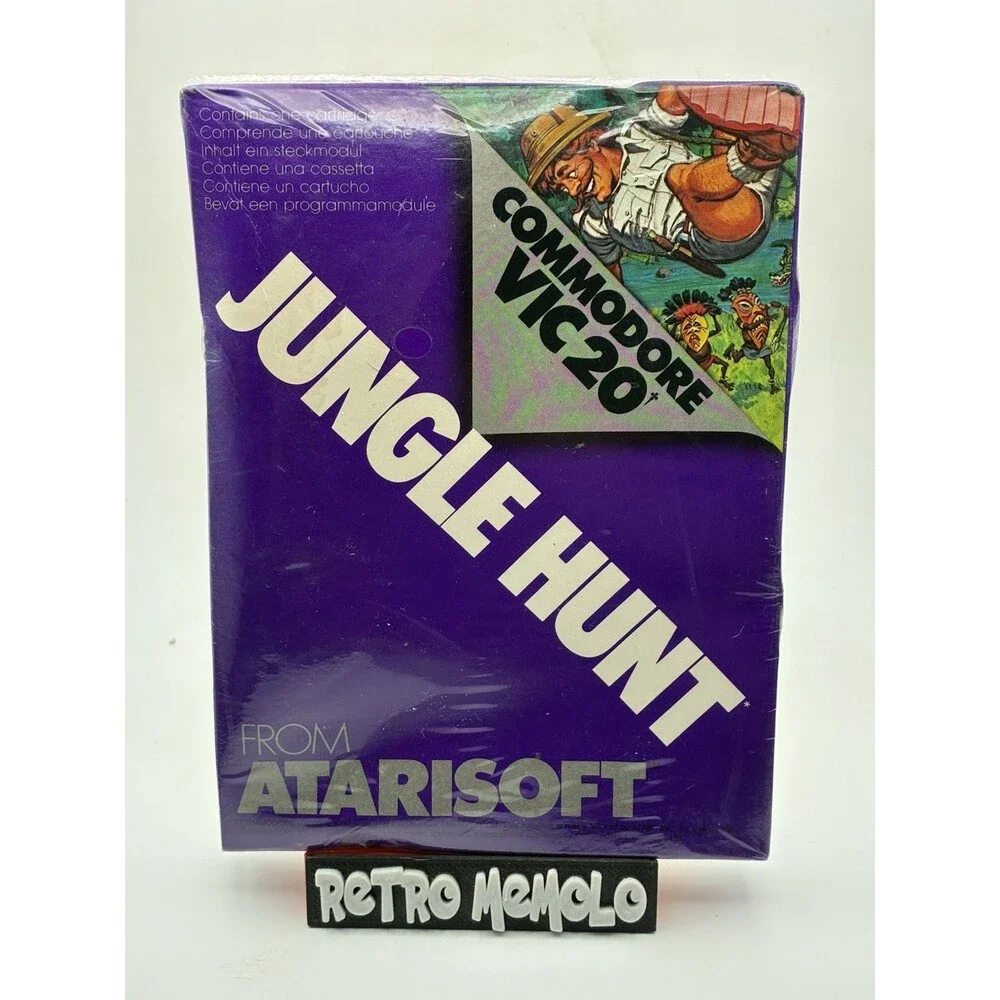 Jungle Hunt for Commodore Vic-20 — Brand New